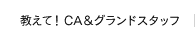 教えてCA&グランドスタッフ